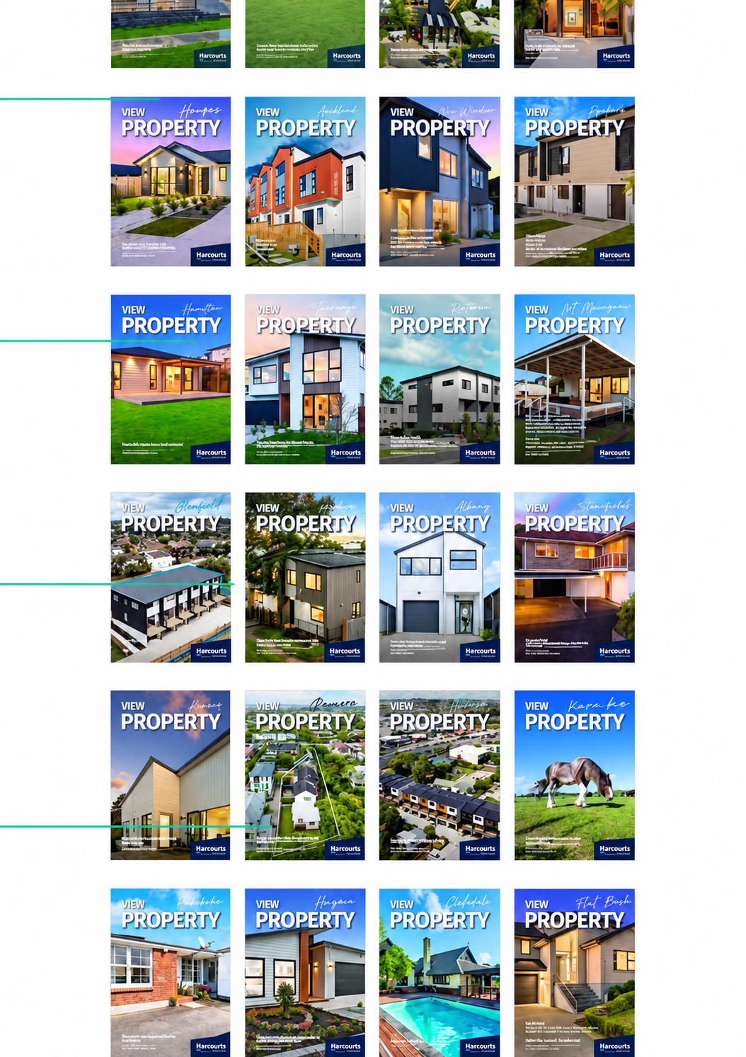Property magazine cover series