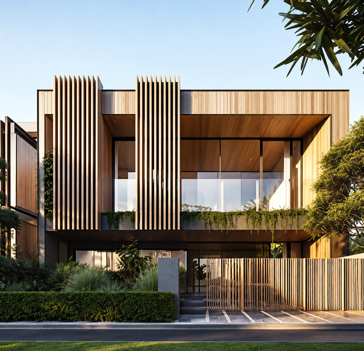 Architectural exterior render
