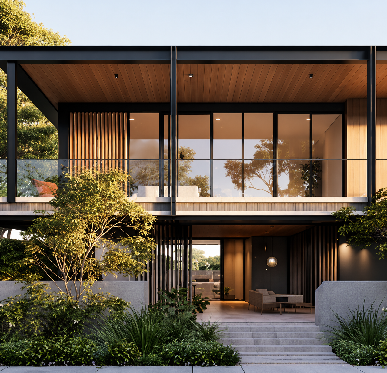 Architectural interior render